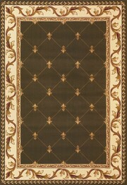 KAS Corinthian  5323 Green Fleur-De-Lis